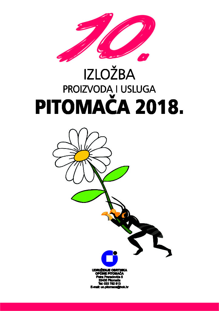 10. Izložba proizvoda i usluga “Pitomača 2018.”