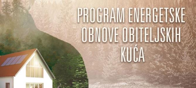 Poslani prvi ugovori o sufinanciranju energetske obnove obiteljskih kuća