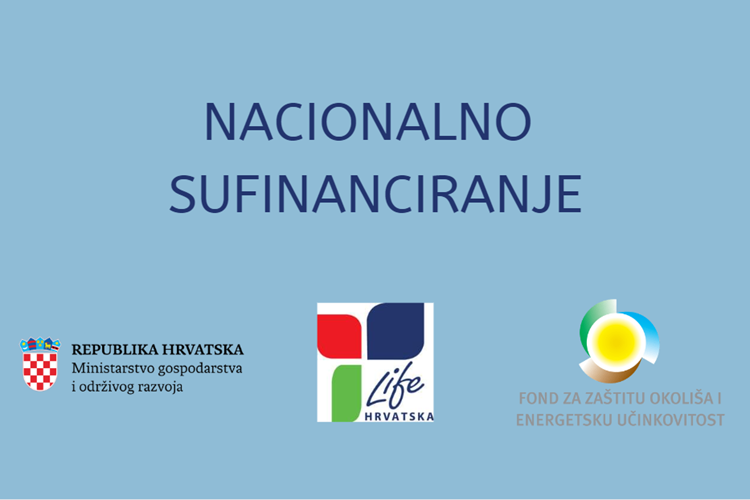 Nacionalno sufinanciranje projekata standardnih djelovanja za LIFE natječaj za 2022.